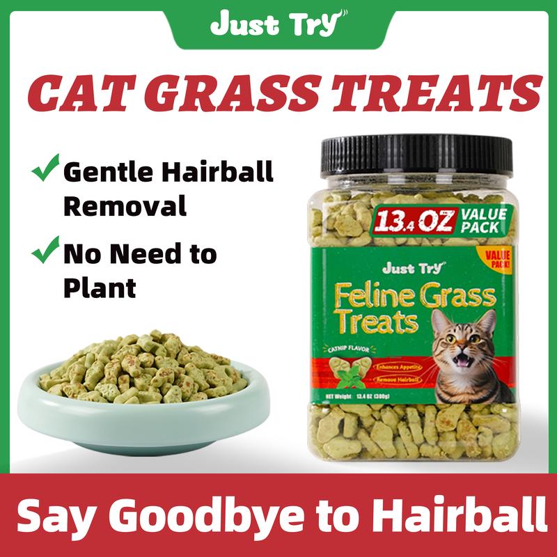 Natural Catnip Cat Grass Treats — Tasty, Functional & Healthy