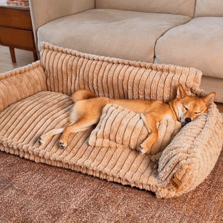 Large Washable Fluffy Orthopedic Dog Sofa Bed — Ultimate Comfort &Support