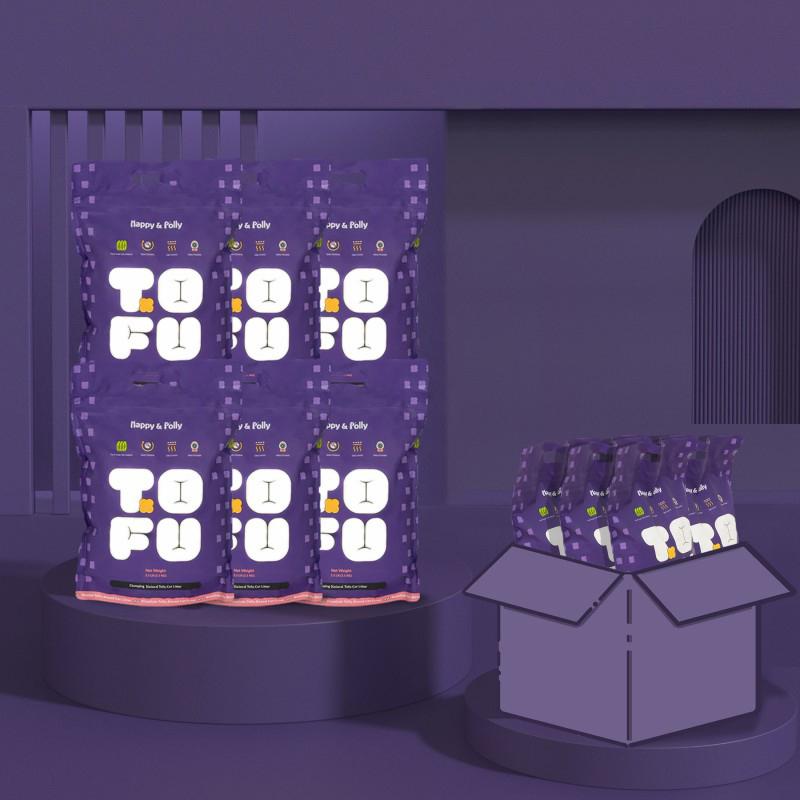 Tofu Cat Litter — Natural, Clumping & Flushable