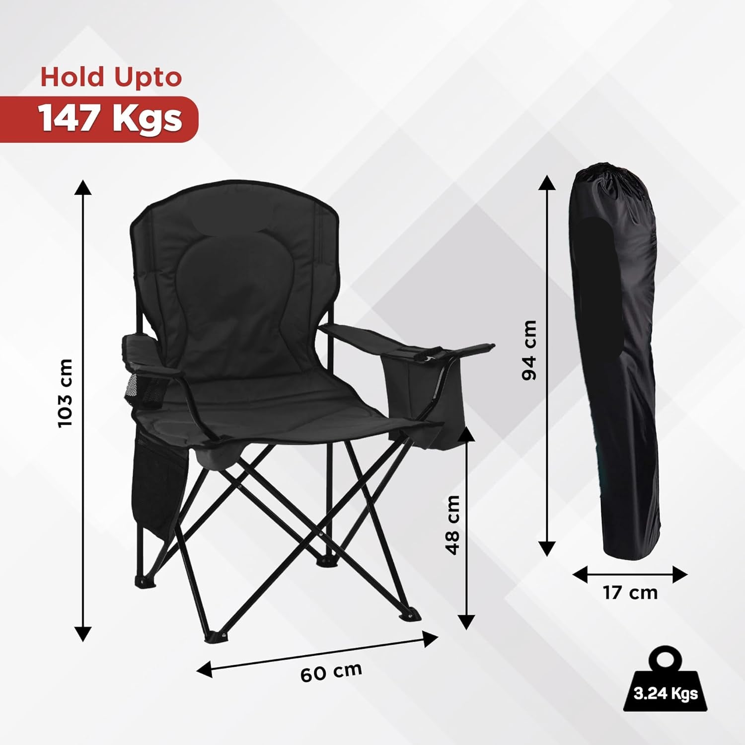Portable camping chair