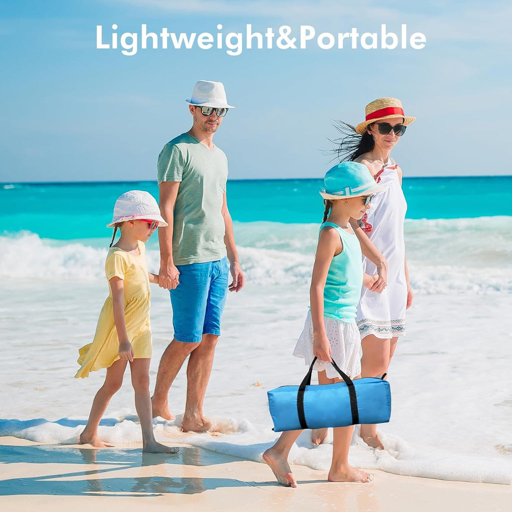 Beach tent, portable sunshade canopy