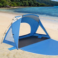 Beach tent, portable sunshade canopy