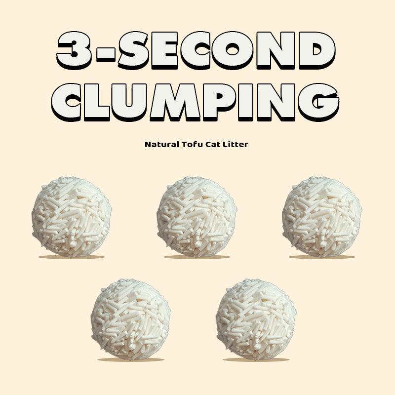 Tofu Cat Litter — Natural, Clumping & Flushable