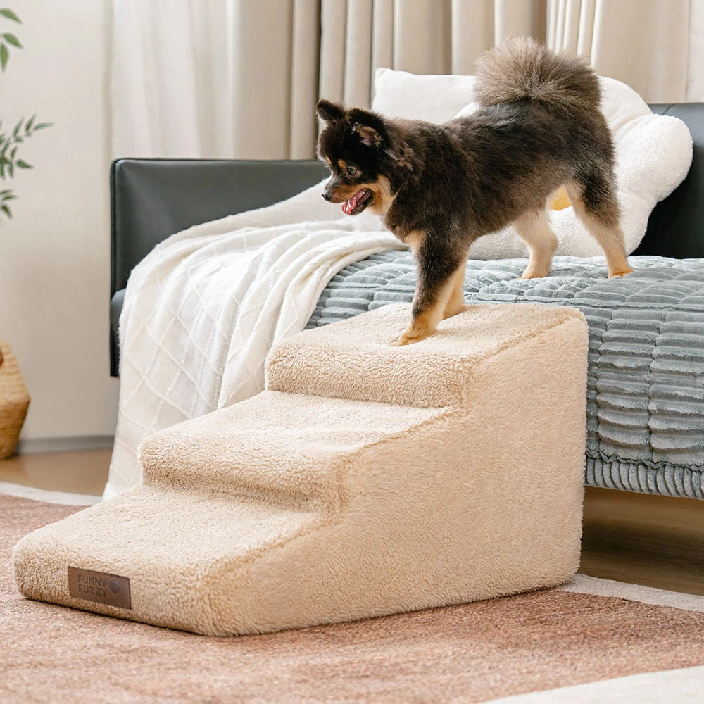Soft Dog Ramp & Stairs — Easy Access & Joint Protection