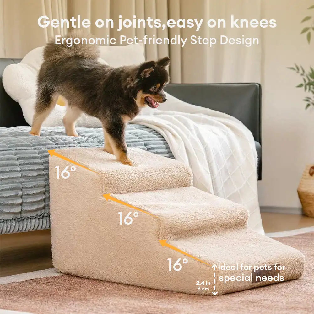 Soft Dog Ramp & Stairs — Easy Access & Joint Protection