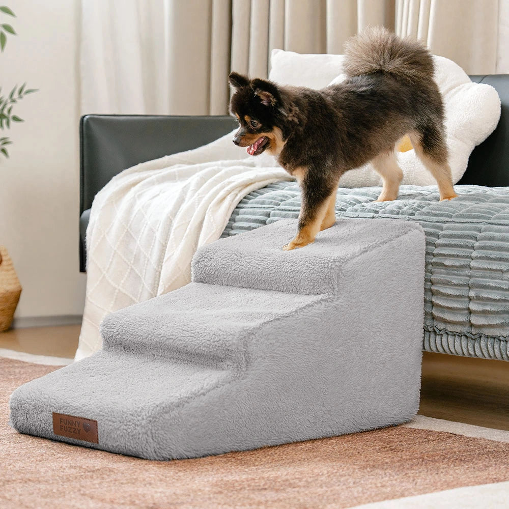 Soft Dog Ramp & Stairs — Easy Access & Joint Protection