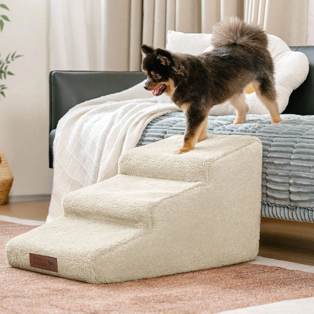 Soft Dog Ramp & Stairs — Easy Access & Joint Protection