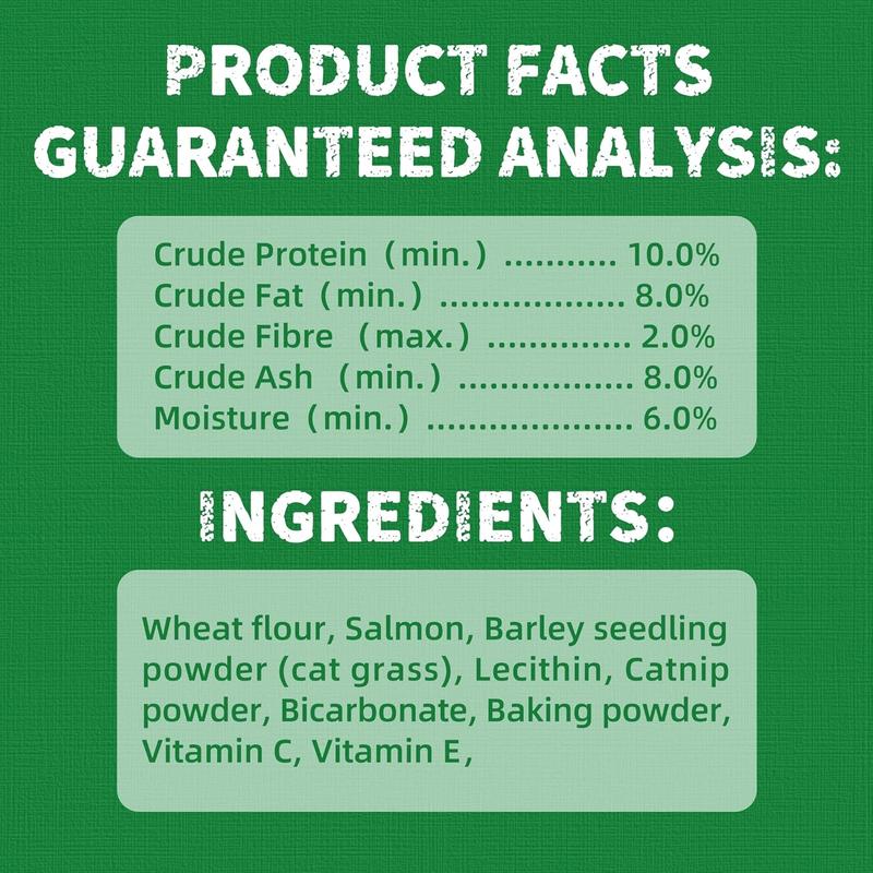 Natural Catnip Cat Grass Treats — Tasty, Functional & Healthy