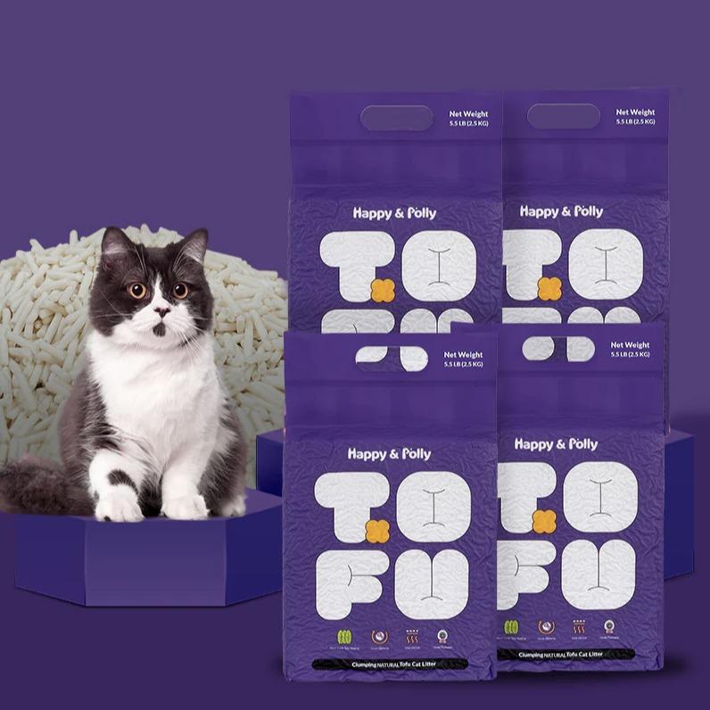 Tofu Cat Litter — Natural, Clumping & Flushable