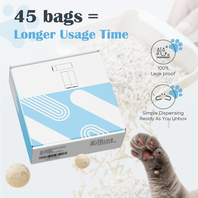 Cat Litter Box Liners — Strong, Leak-Proof & Easy Disposal